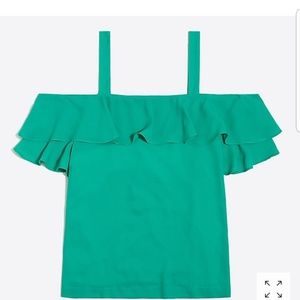 😍 JCREW COLD SHOULDER TOP NWT